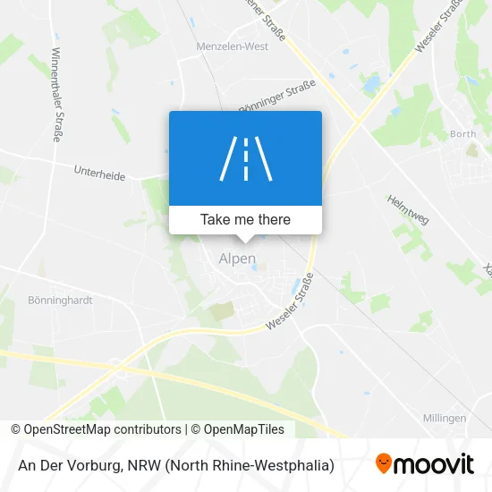 Карта An Der Vorburg