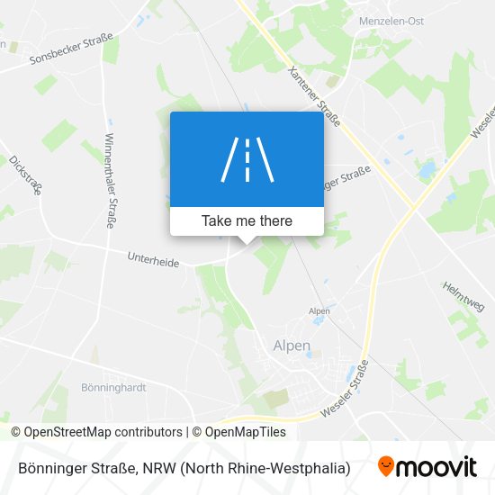 Bönninger Straße map