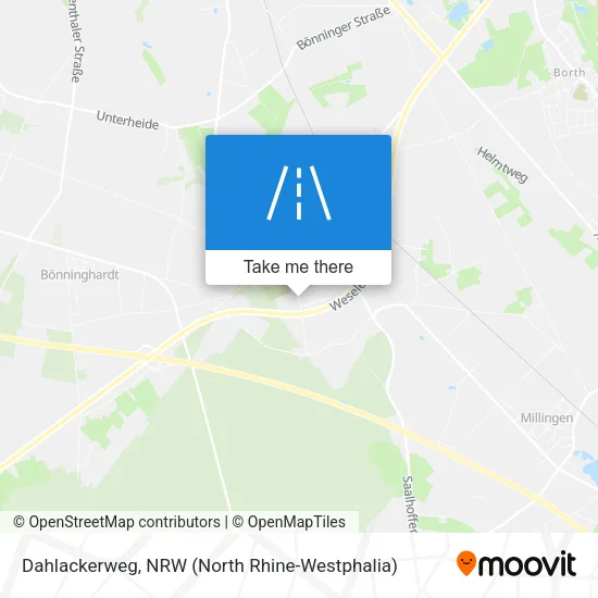 Карта Dahlackerweg