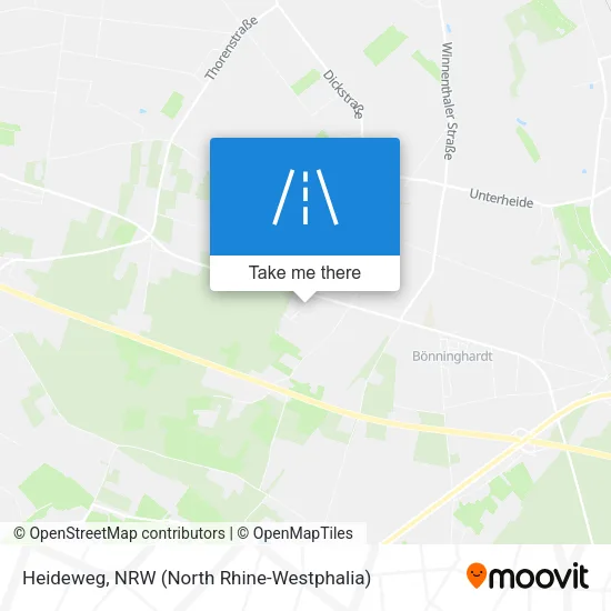 Карта Heideweg