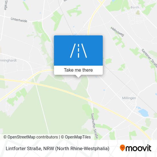 Lintforter Straße map