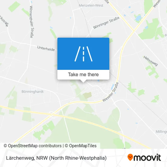 Карта Lärchenweg
