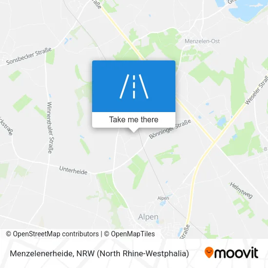 Карта Menzelenerheide