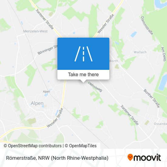 Römerstraße map