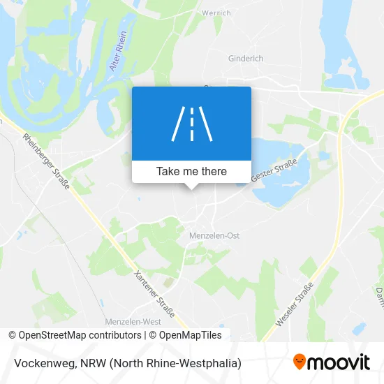 Карта Vockenweg