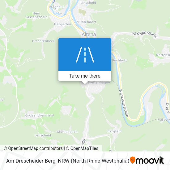 Am Drescheider Berg map