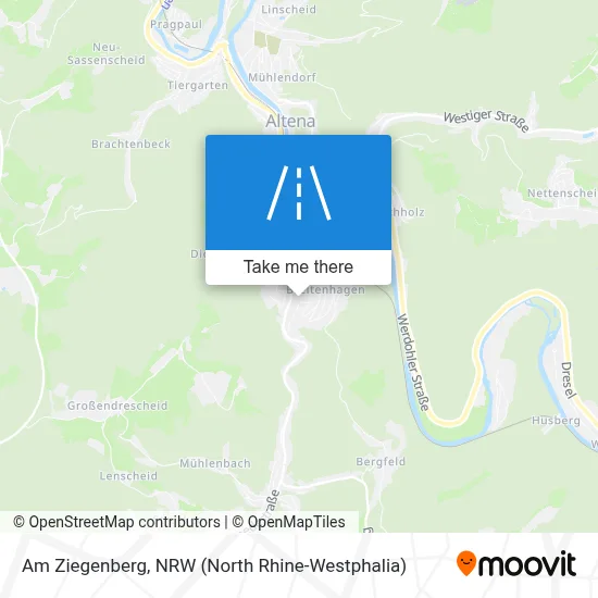 Am Ziegenberg map