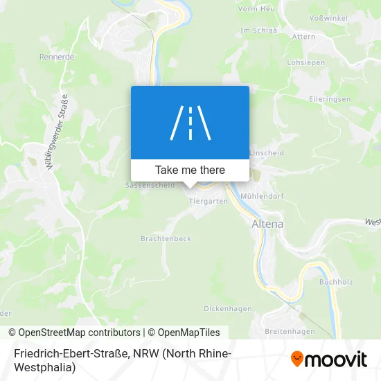 Friedrich-Ebert-Straße map
