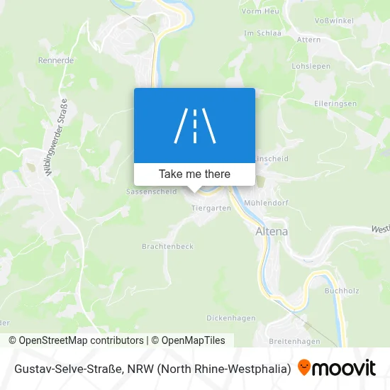 Gustav-Selve-Straße map