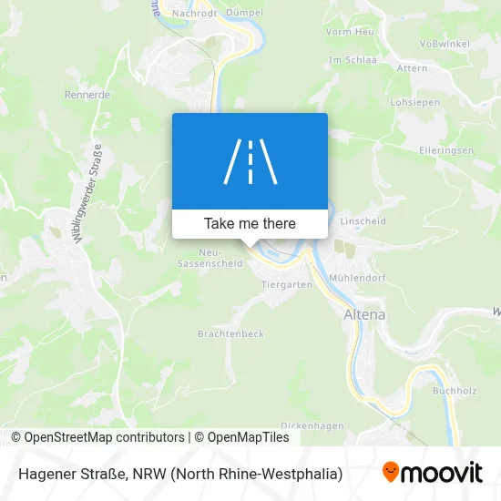 Hagener Straße map