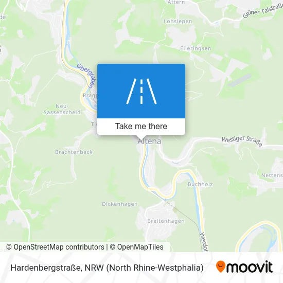 Hardenbergstraße map