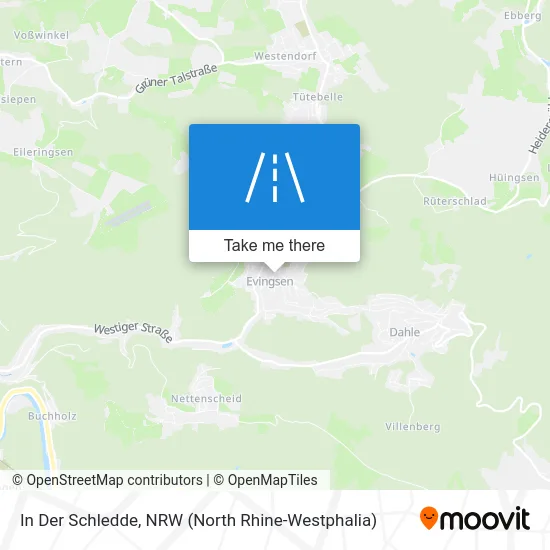 In Der Schledde map