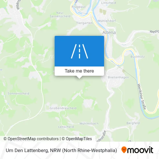 Карта Um Den Lattenberg
