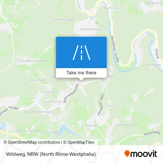 Карта Wildweg