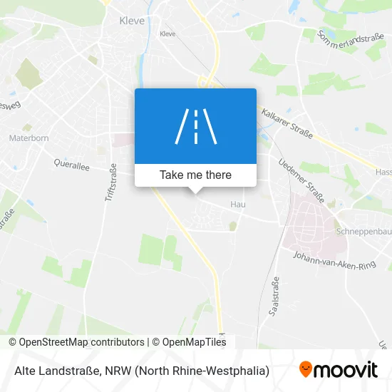 Alte Landstraße map