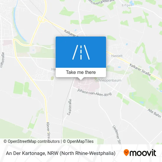 An Der Kartonage map