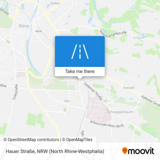 Hauer Straße map