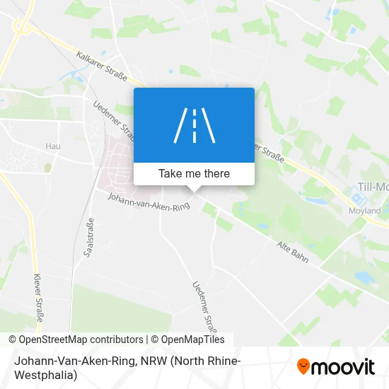 Johann-Van-Aken-Ring map