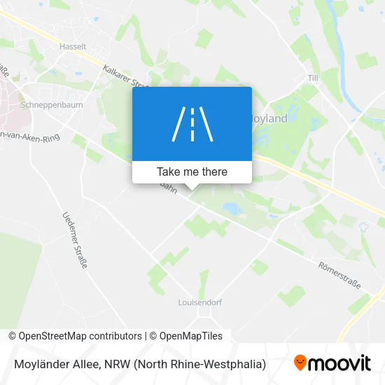 Карта Moyländer Allee