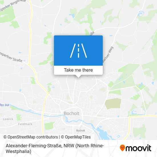 Карта Alexander-Fleming-Straße