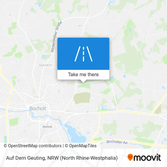 Карта Auf Dem Geuting