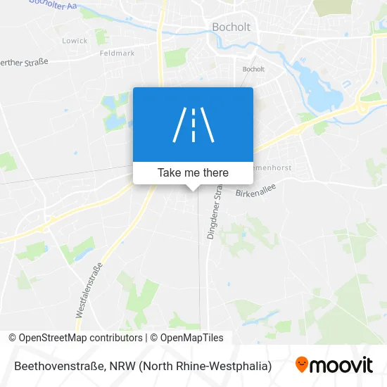 Beethovenstraße map