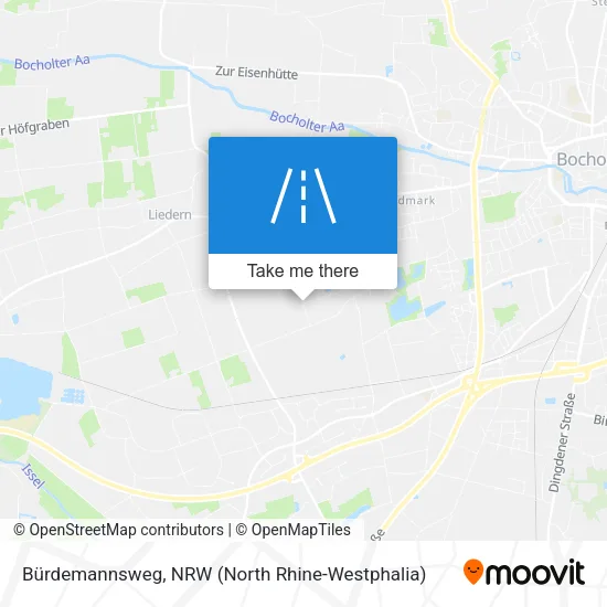 Карта Bürdemannsweg