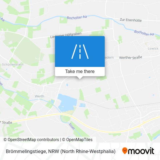 Brömmelingstiege map