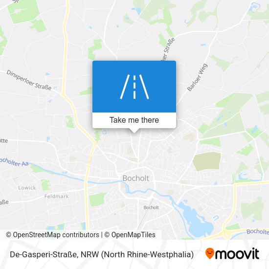 De-Gasperi-Straße map