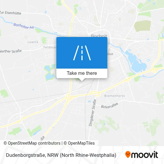 Dudenborgstraße map