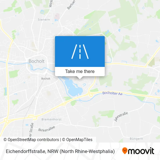 Карта Eichendorffstraße