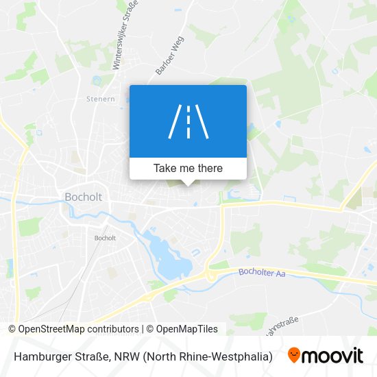 Hamburger Straße map