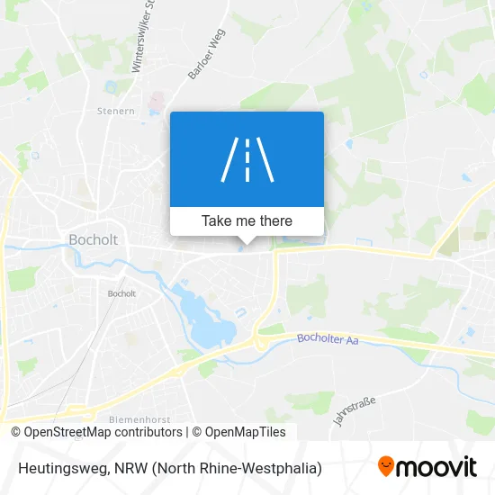 Heutingsweg map