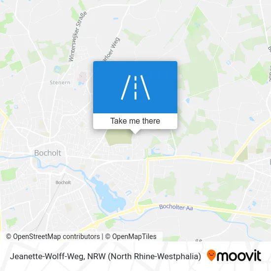 Jeanette-Wolff-Weg map