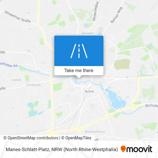 Manes-Schlatt-Platz map