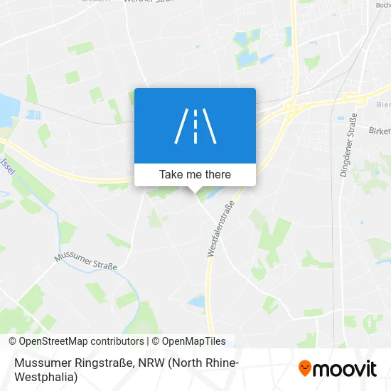 Карта Mussumer Ringstraße
