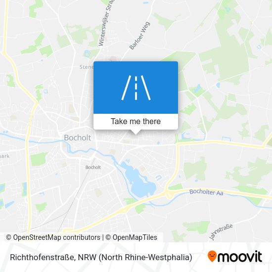 Richthofenstraße map
