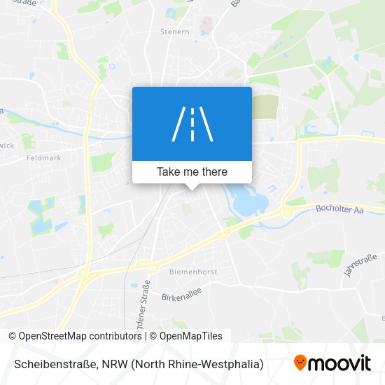 Scheibenstraße map