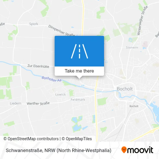 Schwanenstraße map