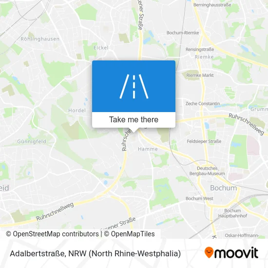 Карта Adalbertstraße