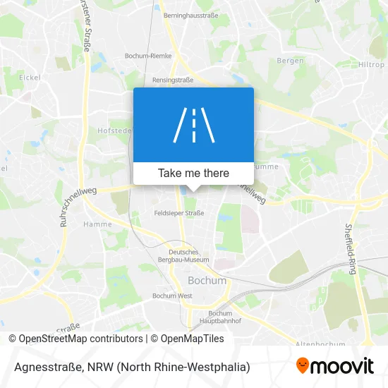 Agnesstraße map