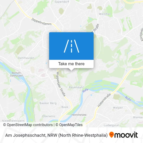 Am Josephsschacht map