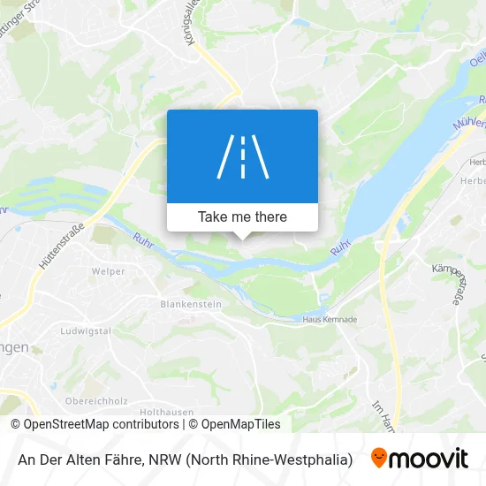 An Der Alten Fähre map