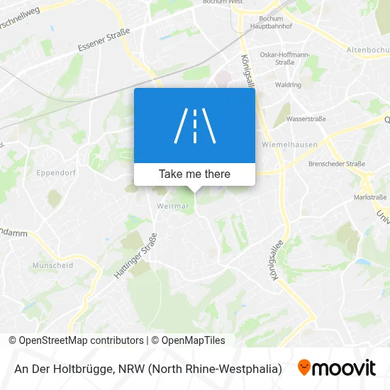 An Der Holtbrügge map