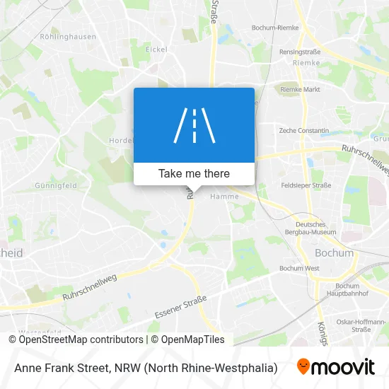 Anne-Frank-Straße map