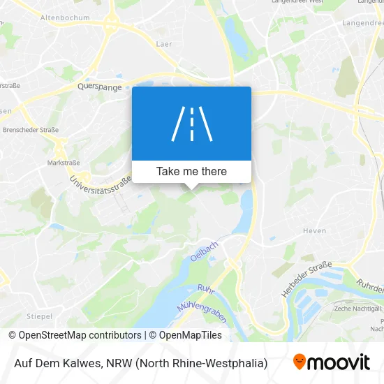 Карта Auf Dem Kalwes