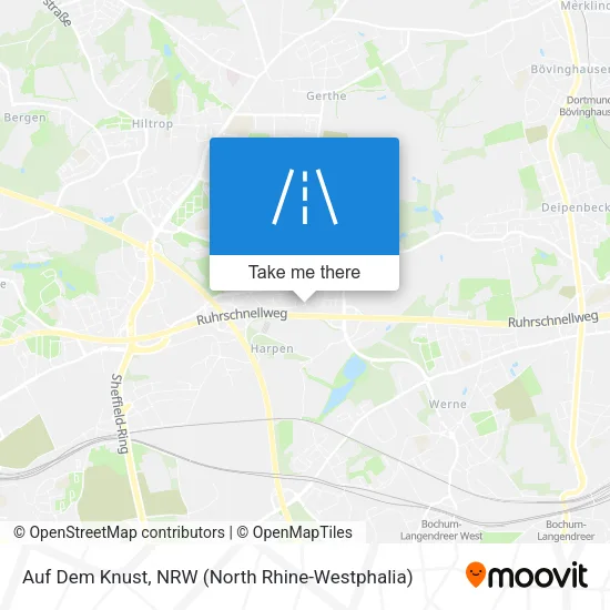 Карта Auf Dem Knust