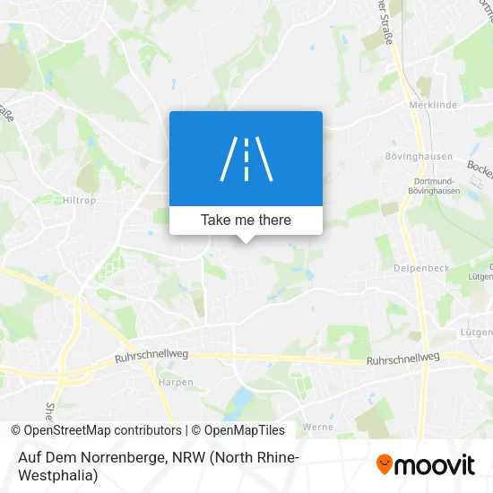 Карта Auf Dem Norrenberge
