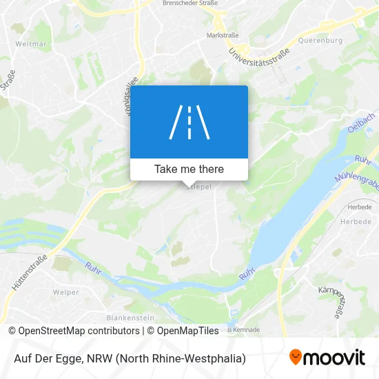 Auf Der Egge map