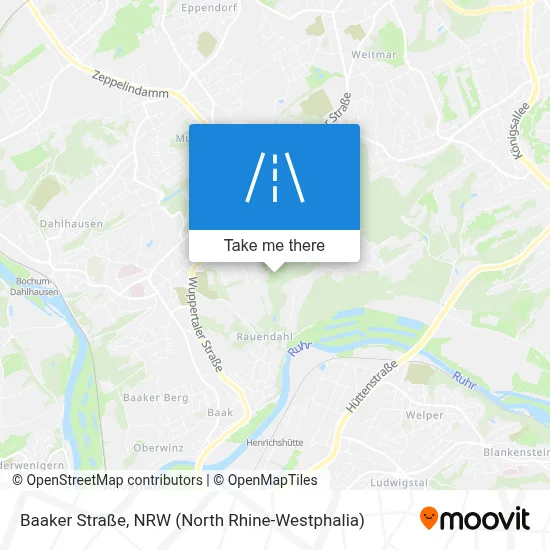 Baaker Straße map